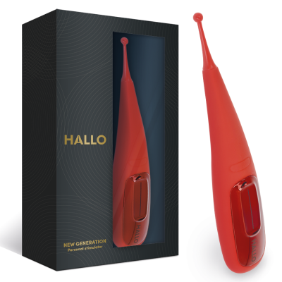 STIMOLATORE CLITORIDE - HALLO FOCUS VIBRATOR RED