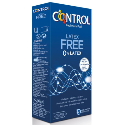 PROFILATTICI CONTROL "LATEX FREE"  5 PEZZI