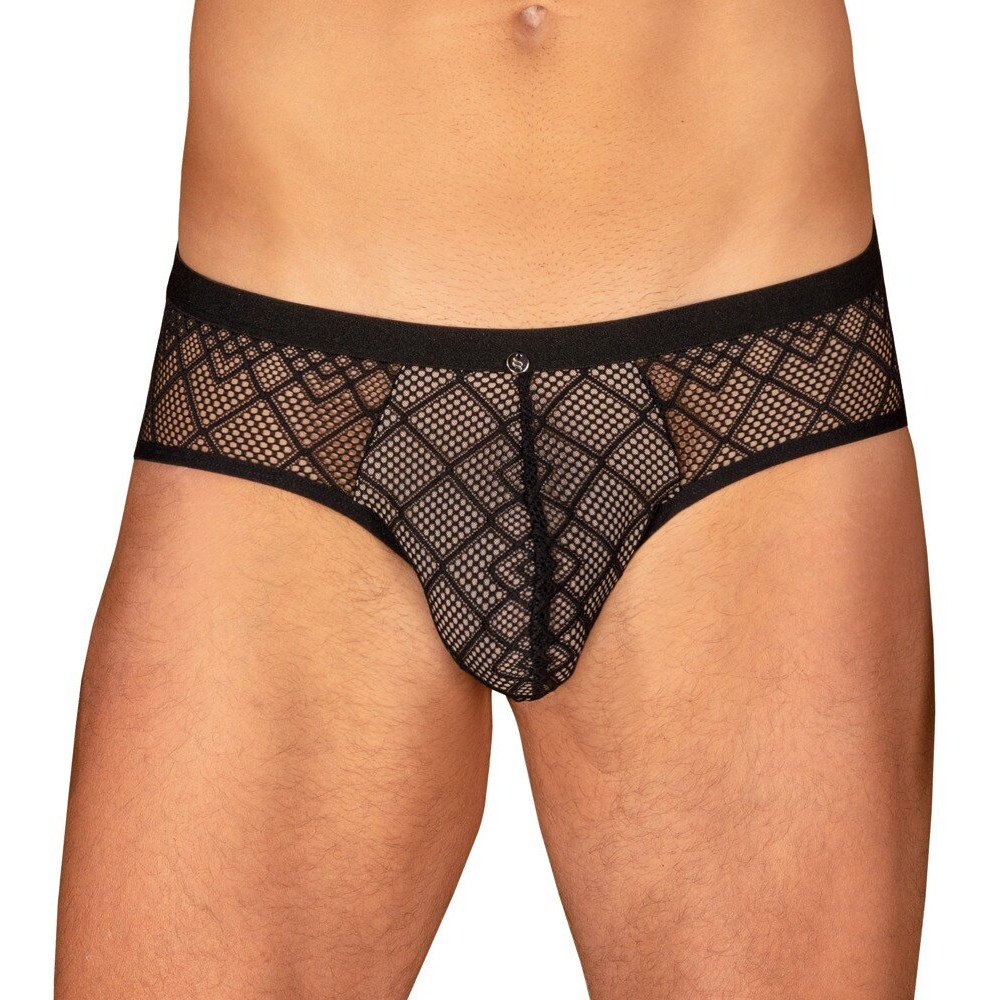 Slip nero Saverio Jock Obsessive